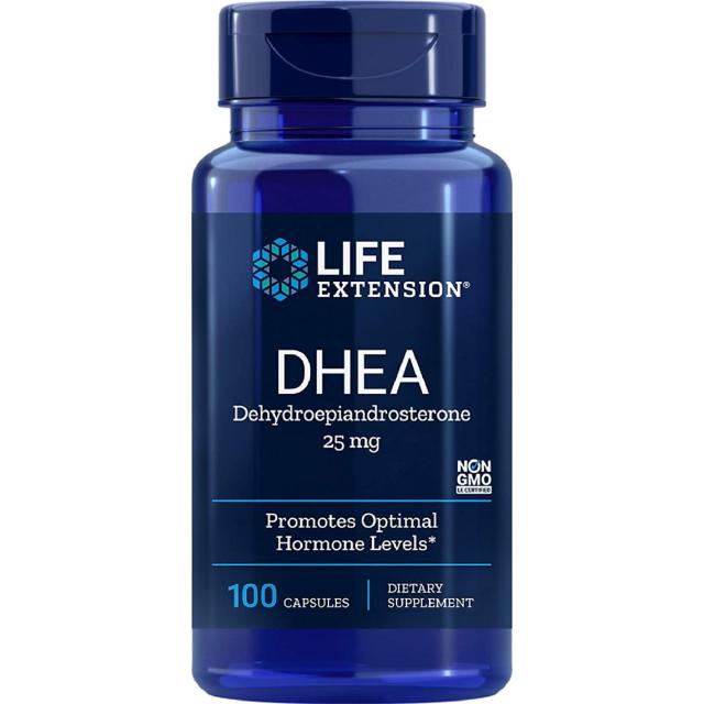 Promotes Optimal Hormone DHEA 호르몬안정 면역력 개선 25mg, 100 정