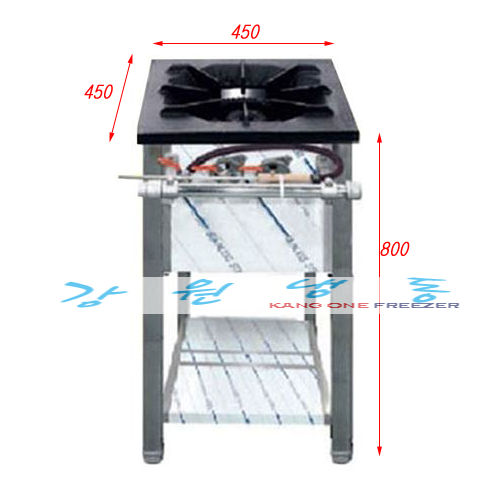 강원냉동 450 1구 높은렌지, LNG