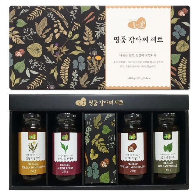 들애초 장아찌 선물세트 250g 4종/5종, 리코 250g 5종, 리코 본상품선택