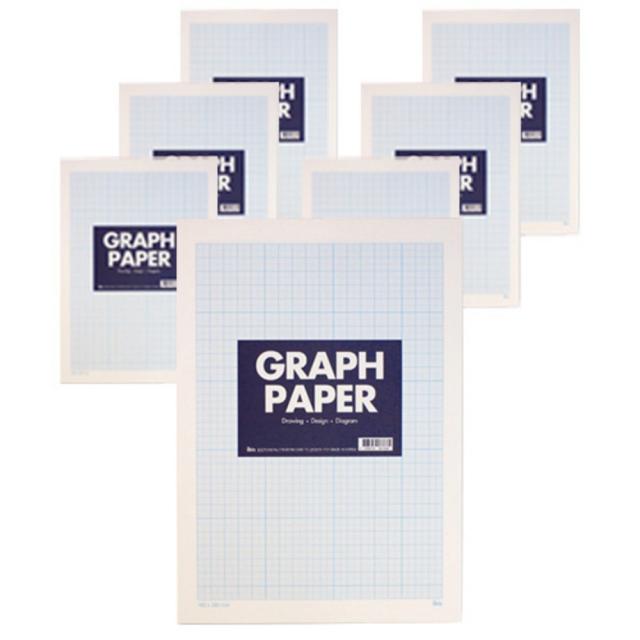 아이비스 방안지 17908768, A4, 7개입