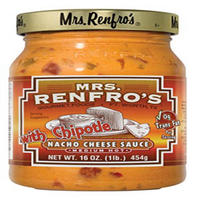 Mrs. Renfro's Nacho Cheese Sauce with Chipotle Renfro 여사의 Chipotle을 사용한 Nacho Cheese Sauce, 1