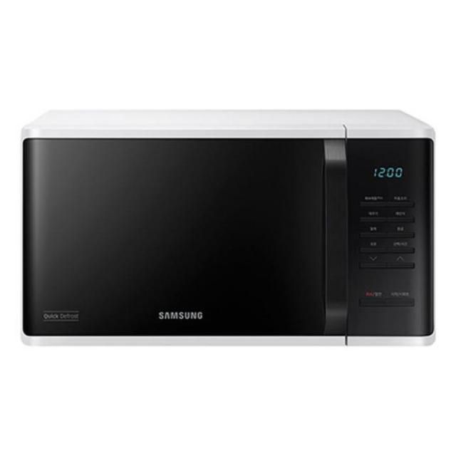 삼성전자 세라믹 전자레인지 화이트 23L 버튼식, MS23K3513AW