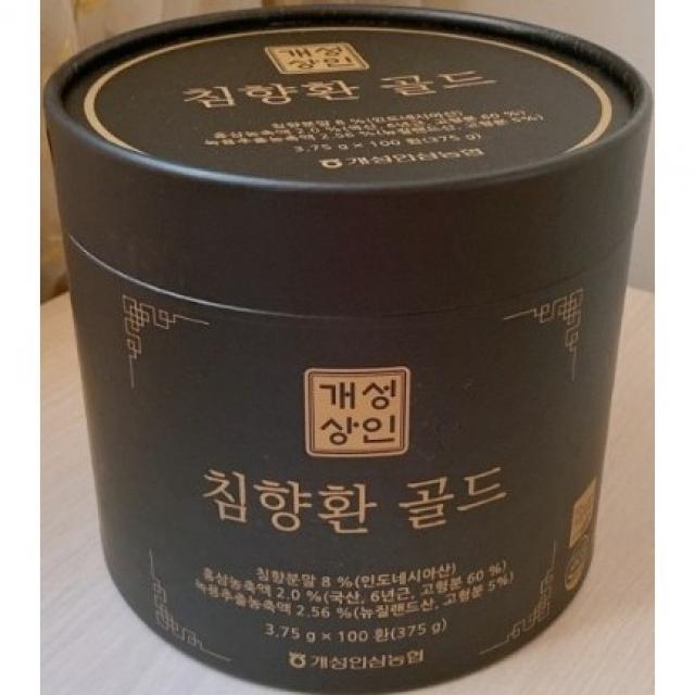 개성상인 침향환 골드 + 쇼핑백, 3.75g, 192개