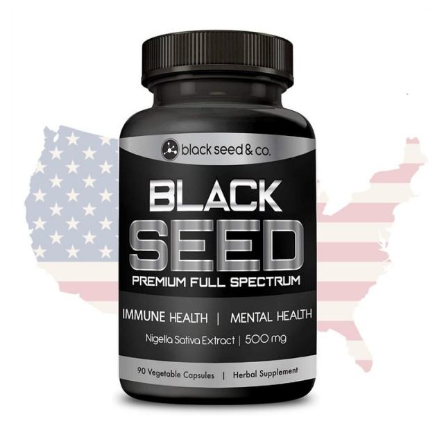 Black Seed&Co 블랙씨드앤코 흑종초 블랙커민 씨드 오일 500mg 90캡슐, 1mg, 1개