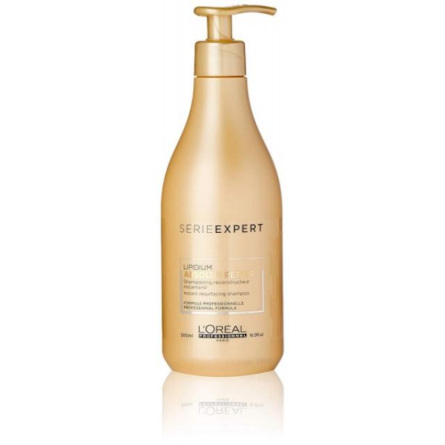 L'Oreal Paris 로레알 프로페셔널 세리 엑스퍼트-앱솔루트 리페어 리피 듐 인스탄트 리 포르 싱 샴푸 500ml / 16.9oz, 단일상품