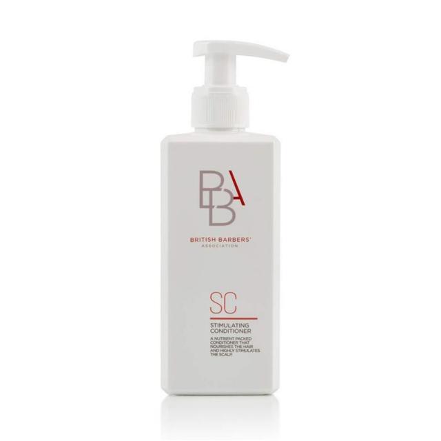 British 이발소 협회 BBA 자극제 11.7 fl. oz. Barbers Association Stimulating Conditioner, 단일상품