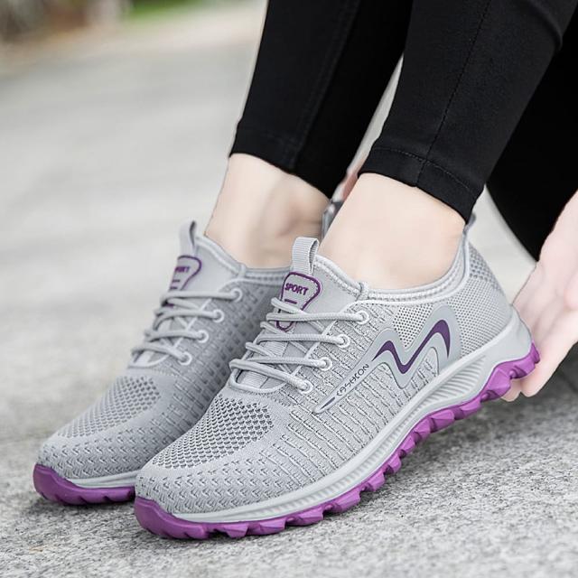 위파인더 노인화 여성화 춘추 소프트힐 중장년 트레킹화 가벼운 할머니 운동화 아빠화 R06