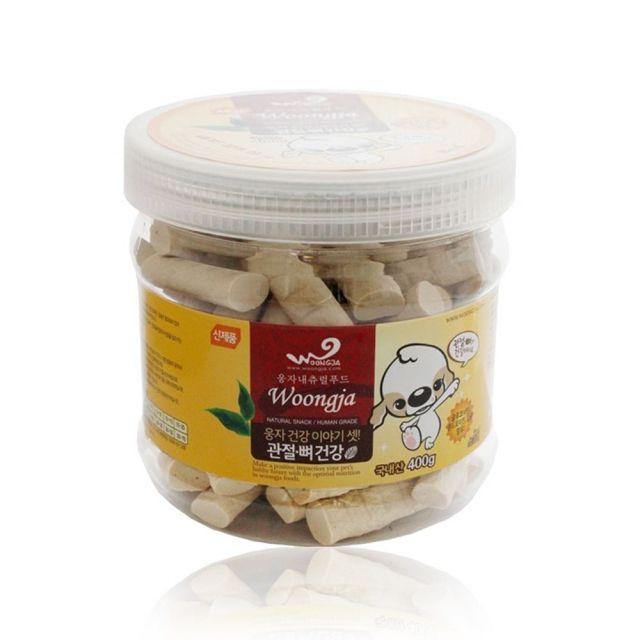 [천삼백케이] [오너클랜] 강아지 애견 개 껌 간식 쿠키 광절뼈건강 400g 1EA, 단품