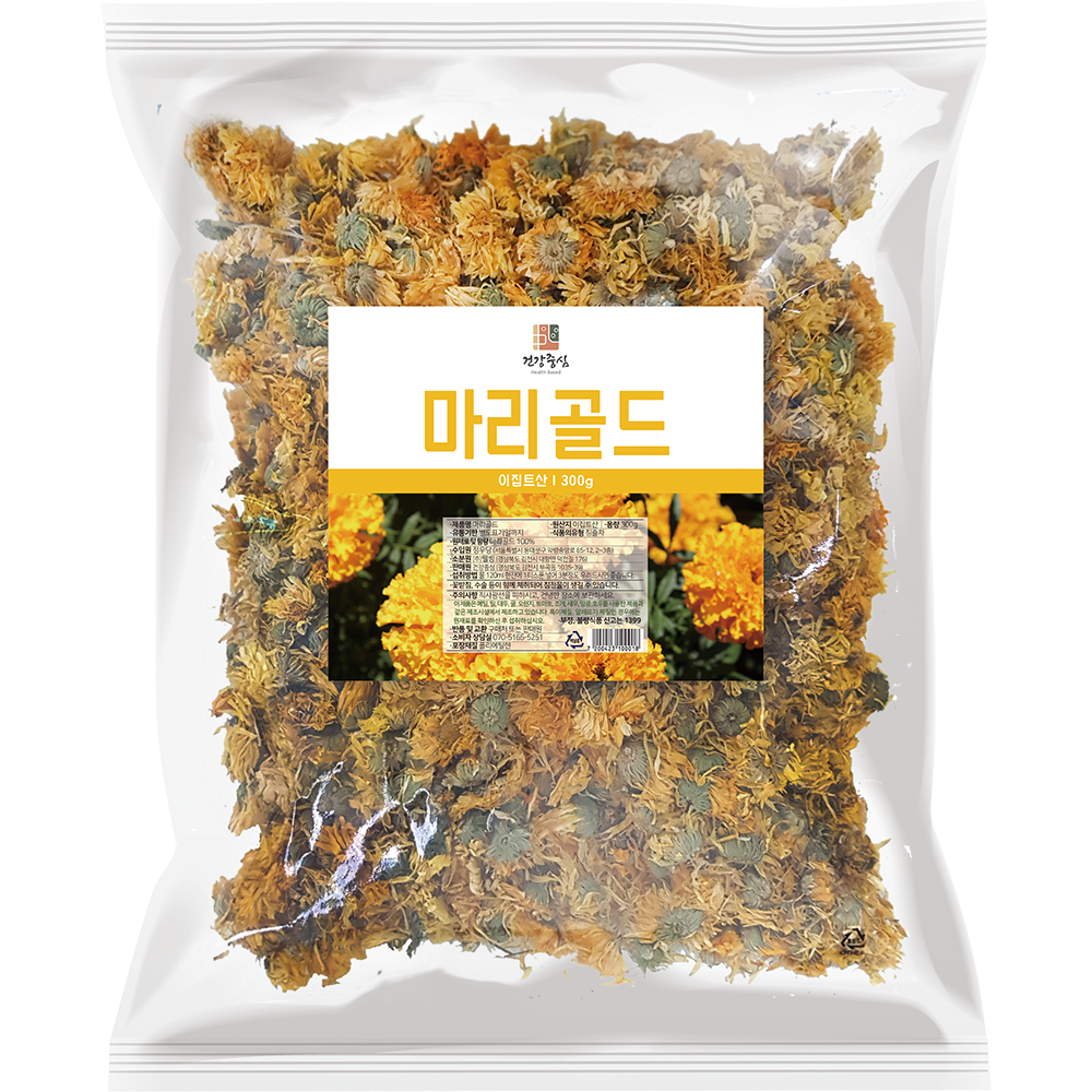 건강중심 메리골드 꽃잎차 300g 1개입