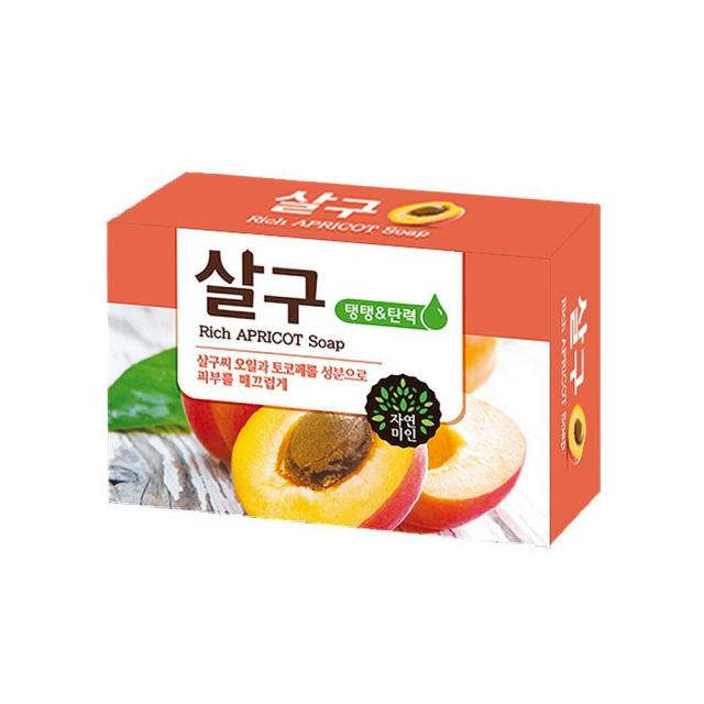 ttt 100g 섬유유연제 무궁화 세탁세제 살구비누 자연미인 3+1 주방세제, 1