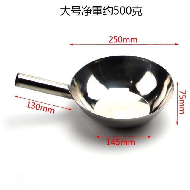 304 두꺼운 스테인리스 스틸 물바가지 흘금흘긋 흩날리다 찌 표 가마 국자 주방 키친 사파리 농용 롱, 짧은 거리가 된다 스테인리스 스틸 바