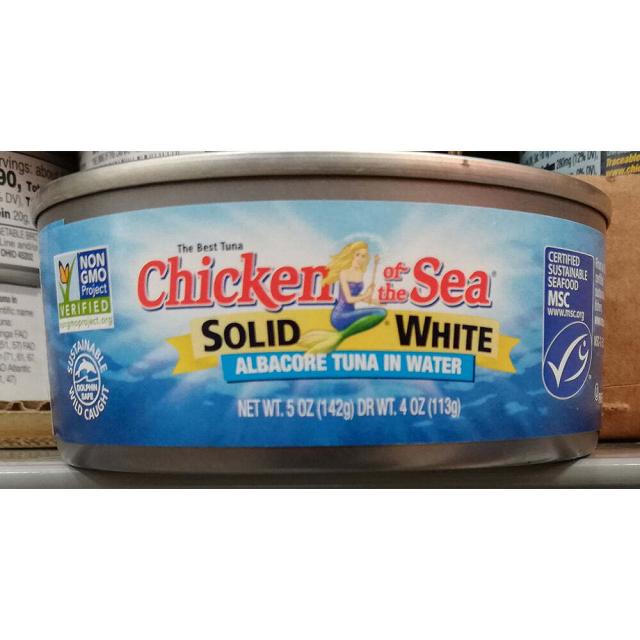Chicken of the Sea sea 순백색 알바코어 참치 142g x3, 3개
