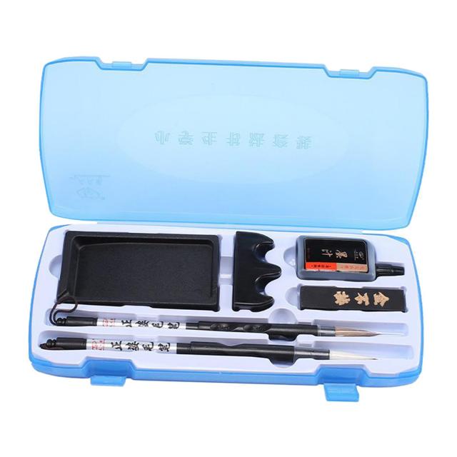 Royalways 키즈 캘리 그래피 브러쉬 서예 세트 초보자 성인 키즈 십대 소녀 중국 달필 붓 펜 글씨 그림, 다중, 검정, 플라스틱