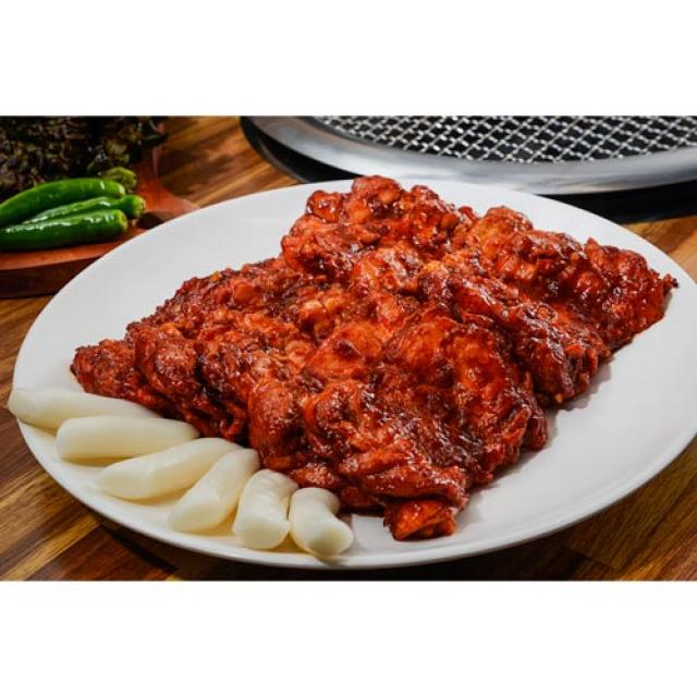 서락비 초벌숯불닭갈비 500g 초벌 전 800g 1팩