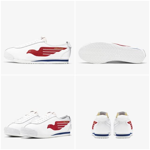 (해외배송) 나이키 100스퀘어 나이키 코르테즈72 슈독 팔콘 흰빨 CJ2586-102 Nike Cortez '72 S.D 100스퀘어