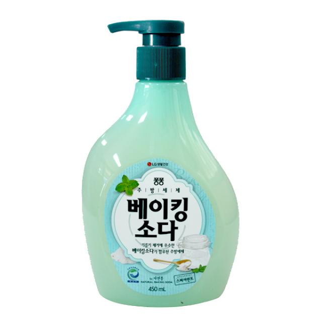 LG생활건강 퐁퐁 베이킹소다 주방세제 450ml 생활용품 > 세제 일반주방세제, 1