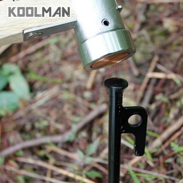 KOOLMAN(쿨맨) 블랙 단조 타프 팩 (10개), 블랙 단조팩 20cm, 10개