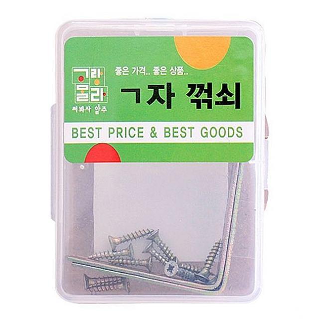 후니스토어 고랑몰라꺽쇠2P 50mm 경첩 꺽쇠