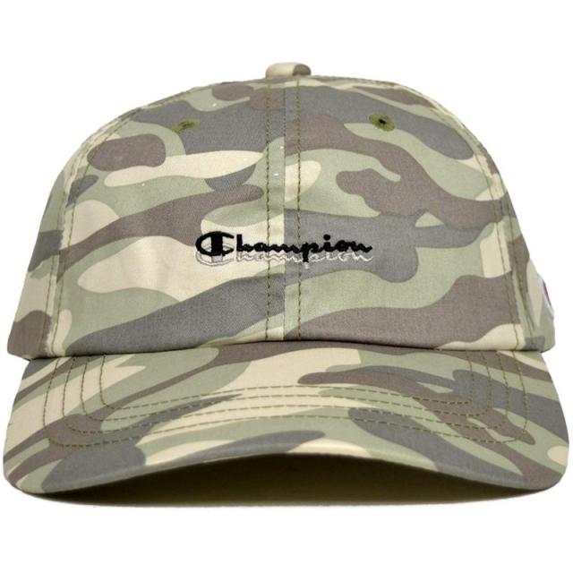 (챔피언) CHAMPION COTTON TYPEWRITER 6-PANEL CAP 캡 ONESIZE CAMO