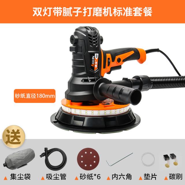차량용광택기 소형 전동 샌드페이퍼 샌딩기 목공 샌드라이트 진절머리 가구 벽면 자동차 왁스칠 광택기 공구, T05-전문 진절머리 샌딩기