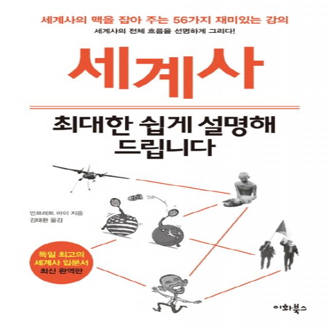 세계사 최대한 쉽게 설명해 드립니다:세계사의 맥을 잡아 주는 56가지 재미있는 강의 이화북스