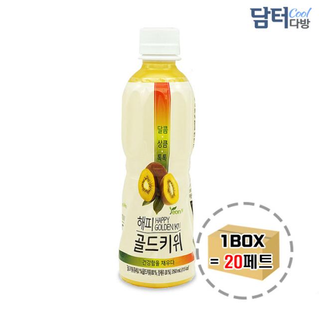 연호음료 해피 골드키위 350ml (20페트), 1개