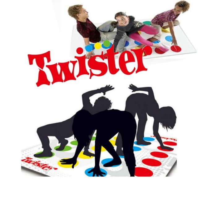 [맥킨더] 트위스터 보드게임 TWISTER 트위스터게임 신체놀이 가족게임 파티게임 레크레이, 상세 설명 참조