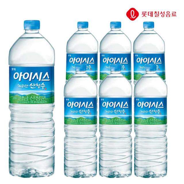 아이시스 2L X 6개 아이시스산림수 천연암반수 생수 식수 지하수 먹는샘물 물 음료