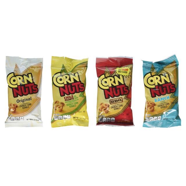 Corn Nuts Crunchy Kernels Variety Pack 콘넛츠 크런키 콘 커널 버라이어티 팩 1Oz 24개입, 1개