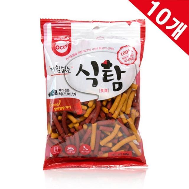 고급 개고기간식 영양 강아지져키간식 치즈 10묶음, 1개