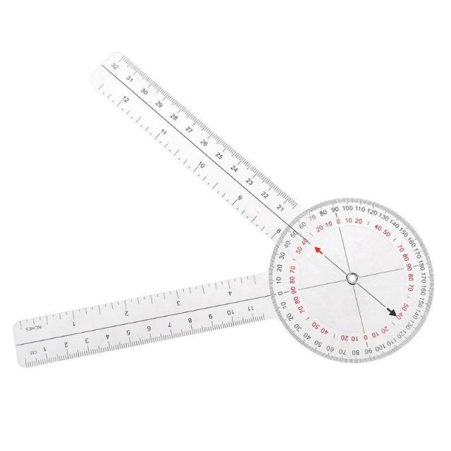 업그레이드 된 goniometer Medi Cal Joint Ruler 교정 정형 외과 각도 통치자