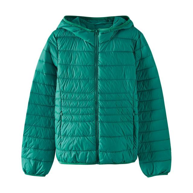 여성다운패딩 다운패딩 여성 2019겨울 패션트렌드 캐주얼 초경량 후드 외투