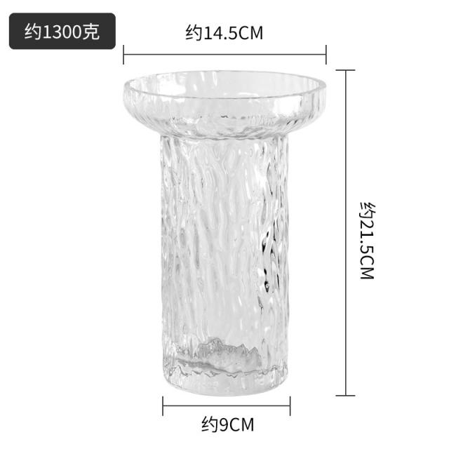 엄지몰 또한 은 인싸템 극언 빙하 투명 진열 장식품 거실 꽃꽂이 북유럽식 가볍게 사치한 독창적 무드, 바드 이와 같다 극 언 빙하