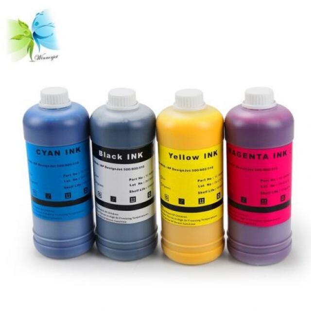  해외 인쇄 유창성 Pigment 잉크 한 Hp 10 82 Ink Cartridge 한 Hp Hp 디자인 5 8 510 Printer 상세내용표시