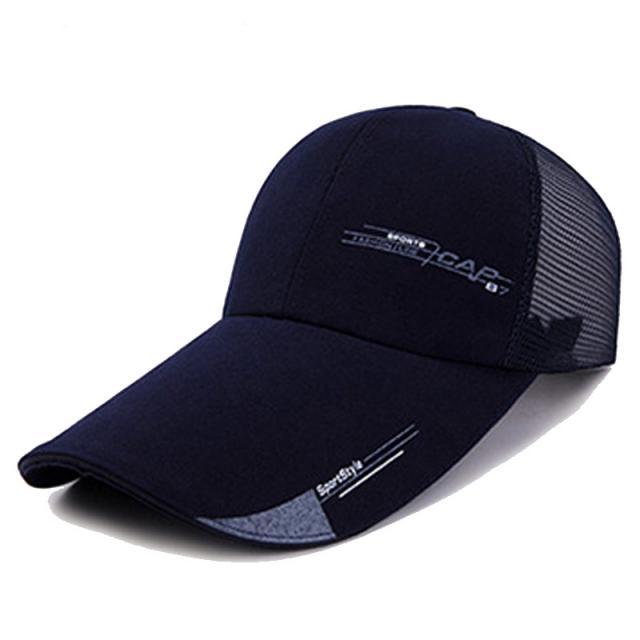 여자모자 볼캡 Long 11CM brim hat male baseball cap breathable mesh sun shade men and women spring and summer fishing hat-612788839240