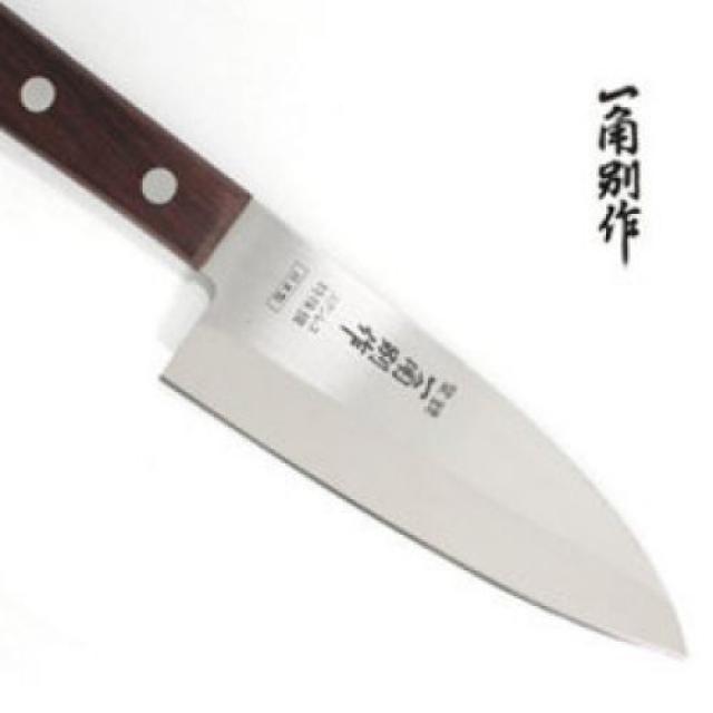 일각장어칼-톱니/장어회칼/유신칼/장어칼/낚시칼/유신창칼/다용도칼/회칼/사시미, 일각장어칼-톱니120mm