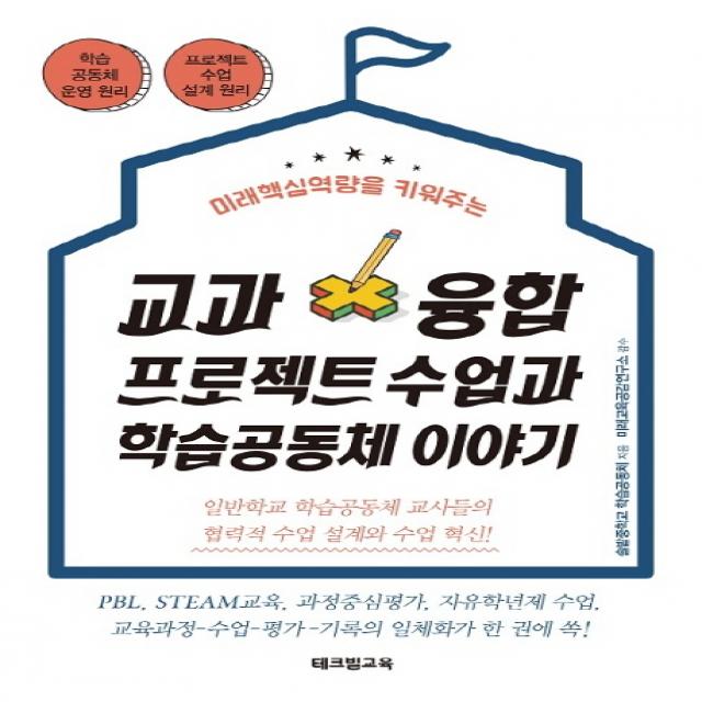 미래핵심역량을 키워주는 교과융합 프로젝트 수업과 학습공동체 이야기:일반학교 학습공동체 교사드르이 협력적 수업설계와 수업혁신!, 테크빌교육(즐거운학교)