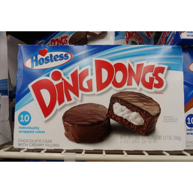 Hostess Ding Dongs Chocolate Cake 호스티스 딩동 초콜릿 케이크 10개입 12.7oz(360g) 3팩, .개