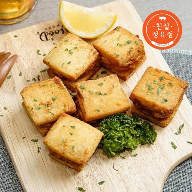 친절정육점 멘보샤 30gX20개입 중국식 새우 토스트, 20개, 30g