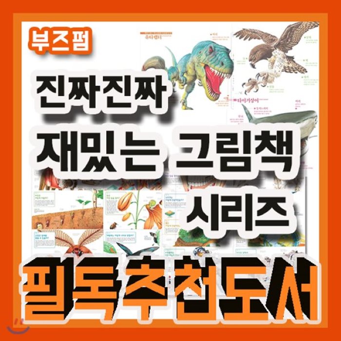  전집 진짜 진짜 재밌는 그림책 세트/2019년강력추천/12권/동물그림책/진화그림책/공룡그림책동화 : 바다 공룡 파충류 육식동물 곤충 거미 동물 자동차 멸종... 부즈펌 전집 