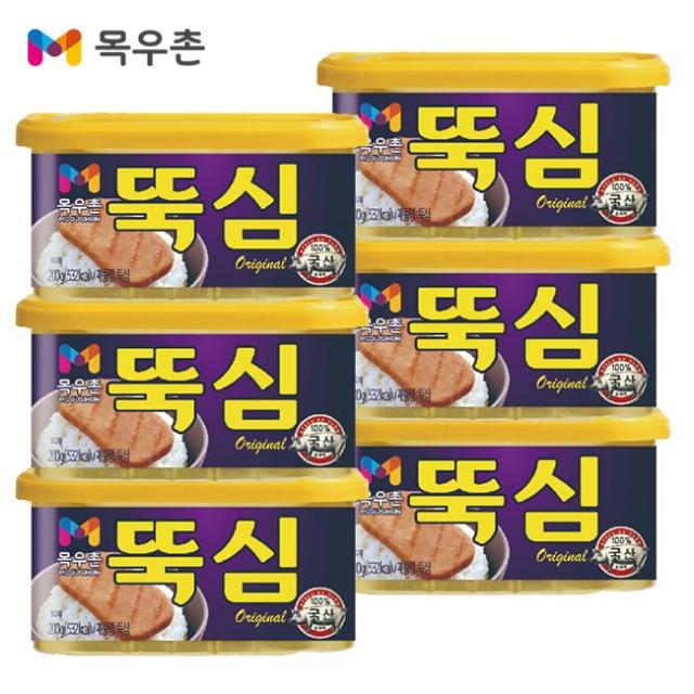 목우촌 뚝심 오리지널 200g x 10개