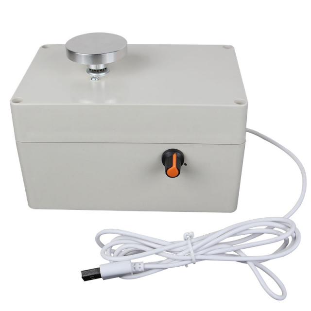 DIY 미니 전기물레 도예 도자기만들기, 미니 업그레이드 (도자기 점토 500g + 점토 도구 세트 7 개 보내기)