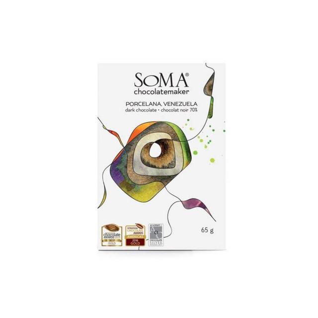 SOMA Chocolatemaker 초콜릿메이커 65g 바 뽀샤라나 베네수엘라 70% bar Porcelana Venezuela, 단일상품