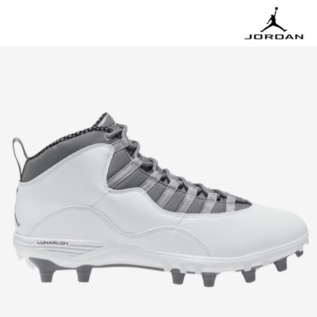 조던 Jordan Retro 10 TD Mid Men's 조던신발 남자신발 스포츠신발 스포츠화 미식축구화 조던레트로10 Q2073101, 1.White