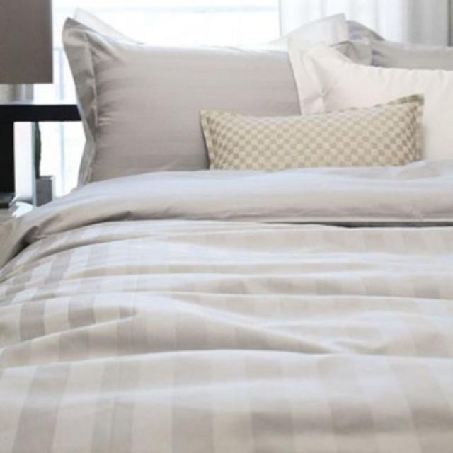 [텐바이텐] Light Cool Gray Stripe Modern Bedding Set_k 킹사이즈, 옵션선택