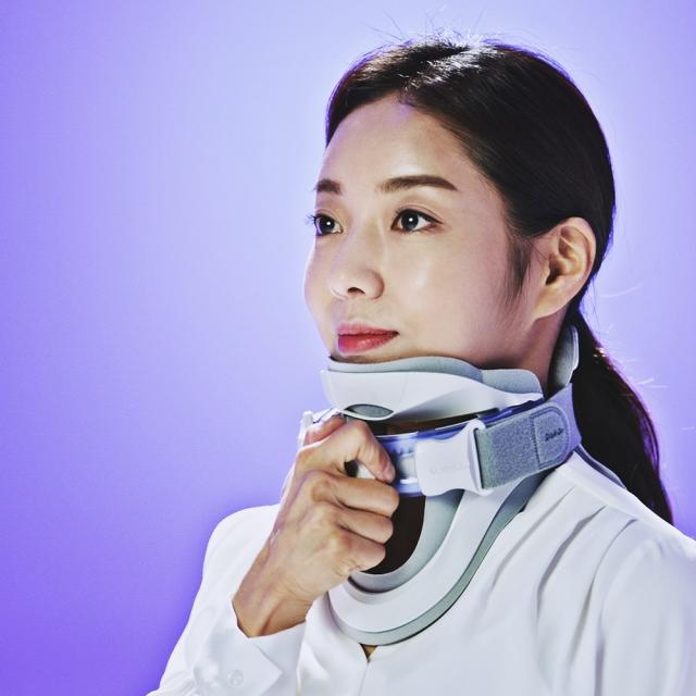 [디스크닥터] 3초만 돌리면 목스트레칭 목 허리 바른자세 고정 띠라렉 디닥넥