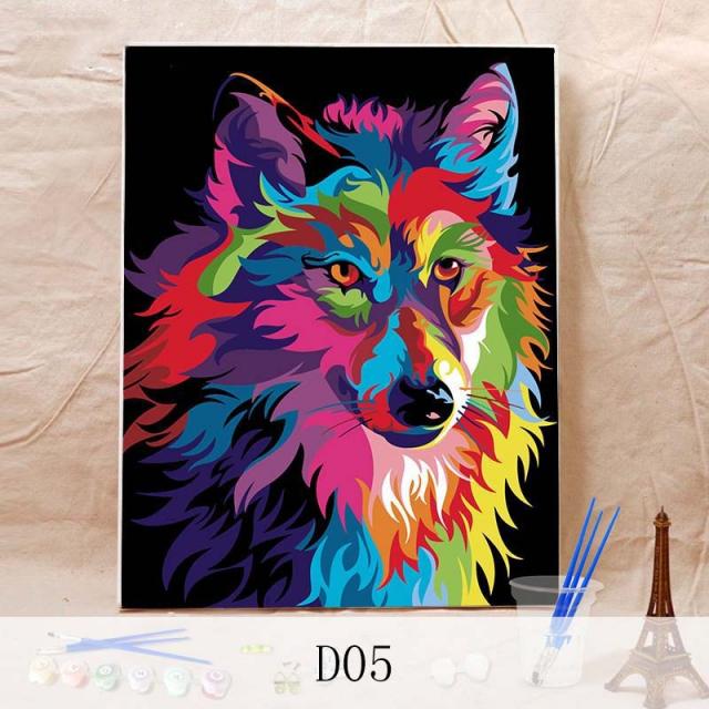 뉴타임즈20 diy 디지털유화 수자채색화 주문자유화 침실거실 장식화 D5E14A10-2, D05 40CM*50CM