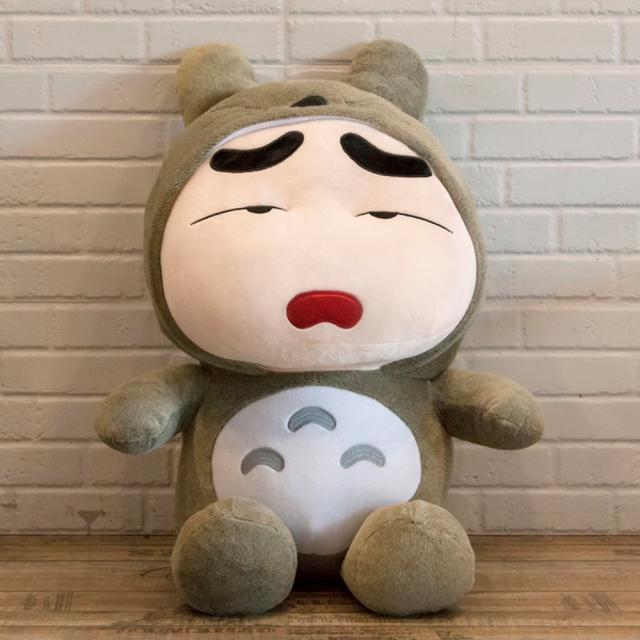 토토로 옷 입은 짱구 인형 미니언즈 판다 35 45 60 80 100 CM 캐릭터 쿠션, 용묘가 억울하다. + 60센티cm