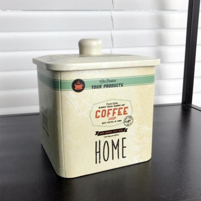 [365성수기] 소품 보관 빈티지 스틸 틴케이스(베이지)