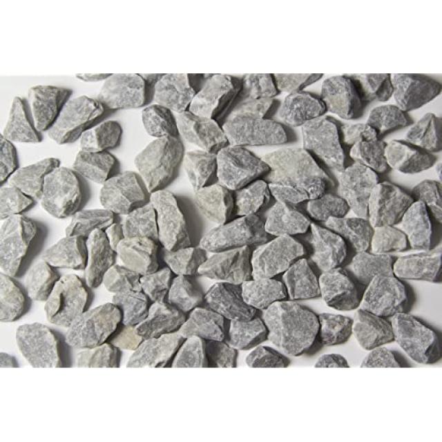 조리대 Terrazzo 바닥재 야외 정원 등을위한 Terrazzo 등급 장식 골재 돌 (10 파운드 회색 대리석) (10.0 Pounds Gray Marble), 10.0 Pounds, Gray Marble